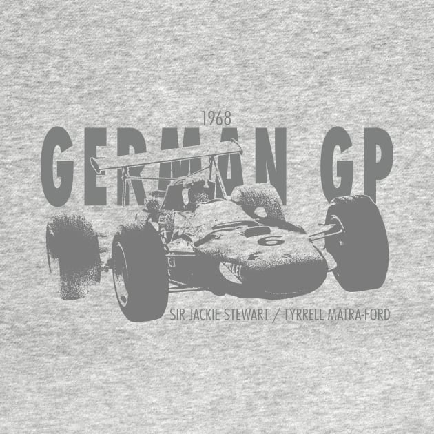 1968 German GP -  Sir Jackie Stewart by peterdials